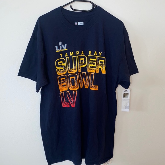 NWT Men’s Tampa Bay Super Bowl LV shirt Size L - Picture 1 of 4